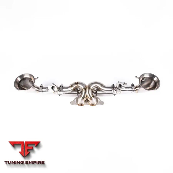 JCR PORSCHE TITANIUM RACE PIPE (VALVED) EXHAUST SYSTEM