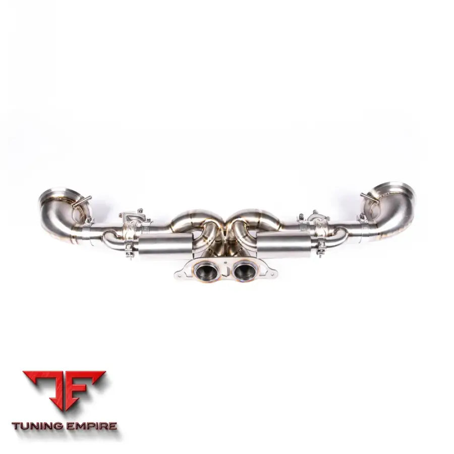 JCR PORSCHE TITANIUM RACE PIPE (VALVED) EXHAUST SYSTEM
