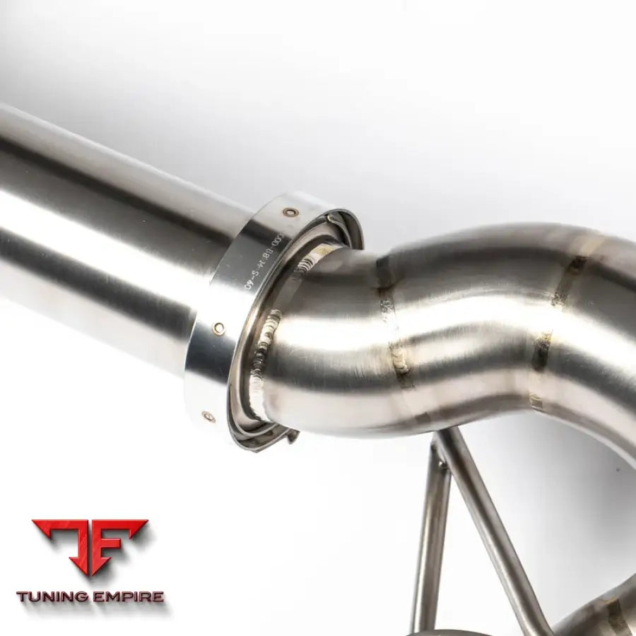 JCR PORSCHE 991.1 GT3 TITANIUM SUPERLIGHT RACE PIPE (NON SILENCED) EXHAUST SYSTEM