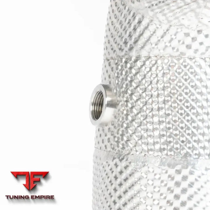 JCR PORSCHE INCONEL CAT DELETES (HEAT SHIELDED) EXHAUST SYSTEM