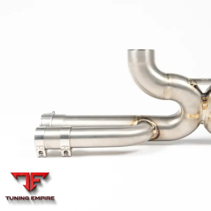 JCR PORSCHE TITANIUM CENTRE (NON VALVED) EXHAUST SYSTEM