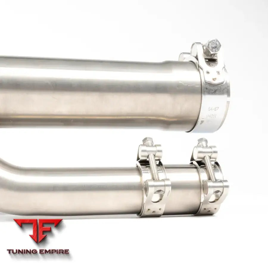JCR PORSCHE TITANIUM CENTRE (NON VALVED) EXHAUST SYSTEM