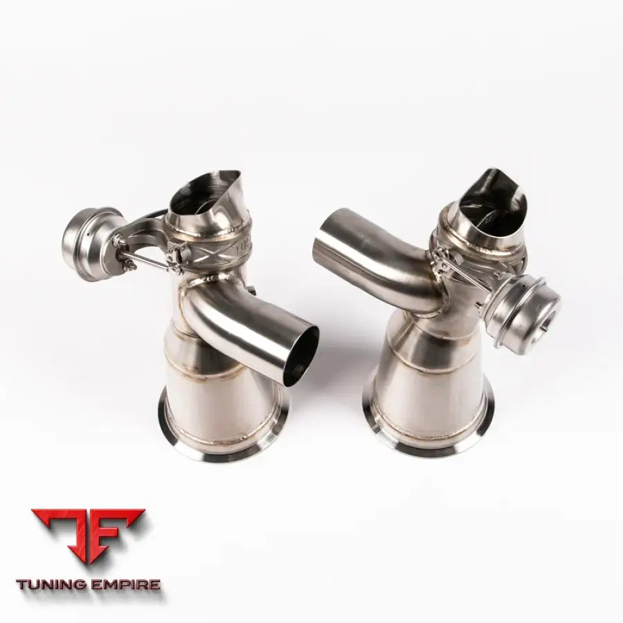 JCR PORSCHE 991.2 GT2 RS INCONEL VALVED CAT DELETES EXHAUST SYSTEM