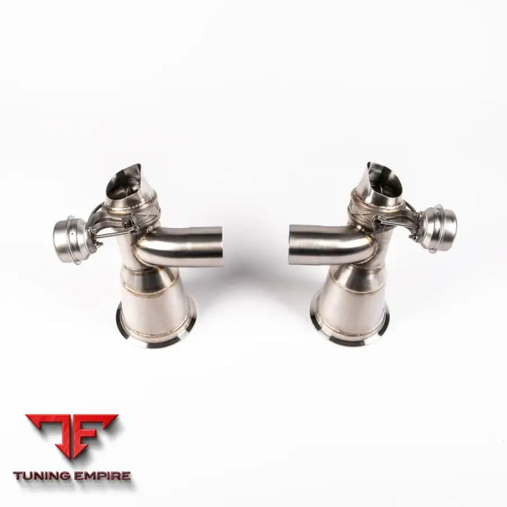 JCR PORSCHE 991.2 GT2 RS INCONEL VALVED CAT DELETES EXHAUST SYSTEM