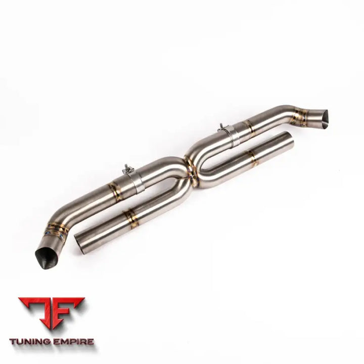 JCR PORSCHE 991.2 GT2 RS TITANIUM CENTRE (NON SILENCED) EXHAUST SYSTEM