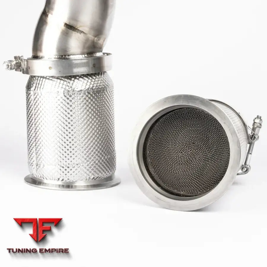 JCR PORSCHE SUPERLIGHT RACE PIPE (RACE CATS) EXHAUST SYSTEM