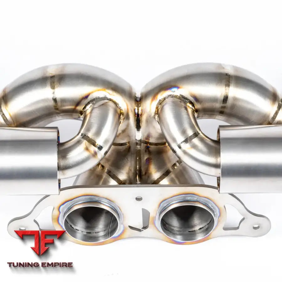 JCR PORSCHE SUPERLIGHT RACE PIPE (VALVED / RACE CATS) EXHAUST SYSTEM
