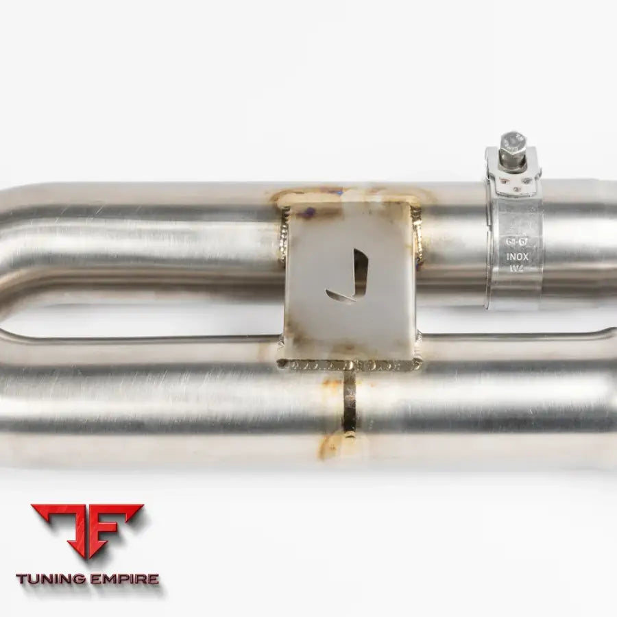 JCR PORSCHE TITANIUM CENTRE (NON SILENCED) (TURBO S EXCLUSIVE) EXHAUST SYSTEM
