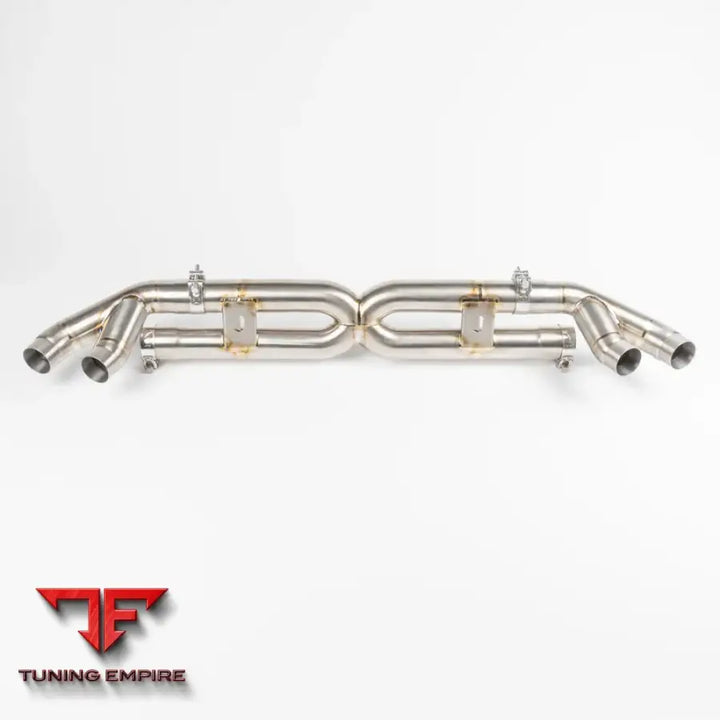 JCR PORSCHE TITANIUM CENTRE (NON SILENCED) (TURBO S EXCLUSIVE) EXHAUST SYSTEM
