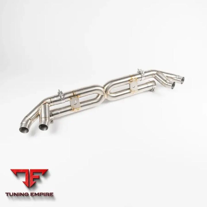 JCR PORSCHE TITANIUM CENTRE (NON SILENCED) (TURBO S EXCLUSIVE) EXHAUST SYSTEM