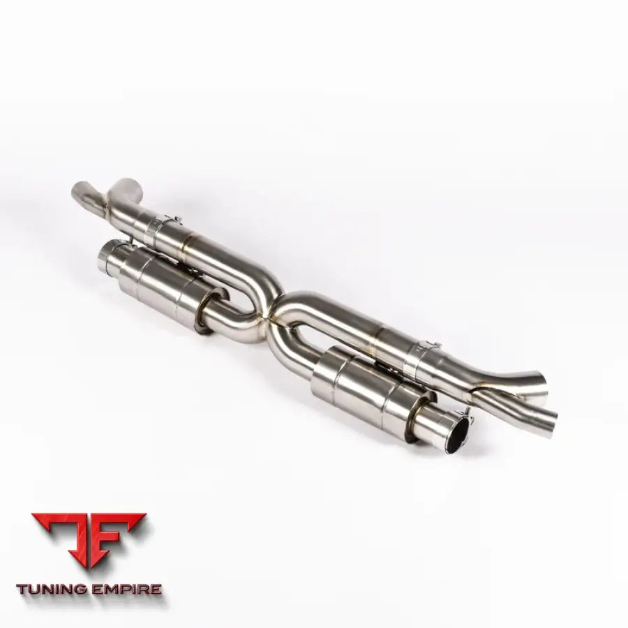 JCR PORSCHE TITANIUM CENTRE (SILENCED) EXHAUST SYSTEM