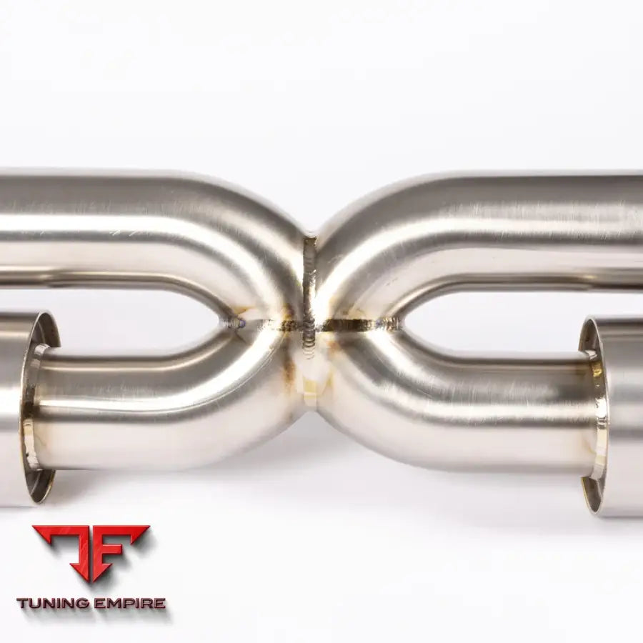 JCR PORSCHE TITANIUM CENTRE (SILENCED) EXHAUST SYSTEM