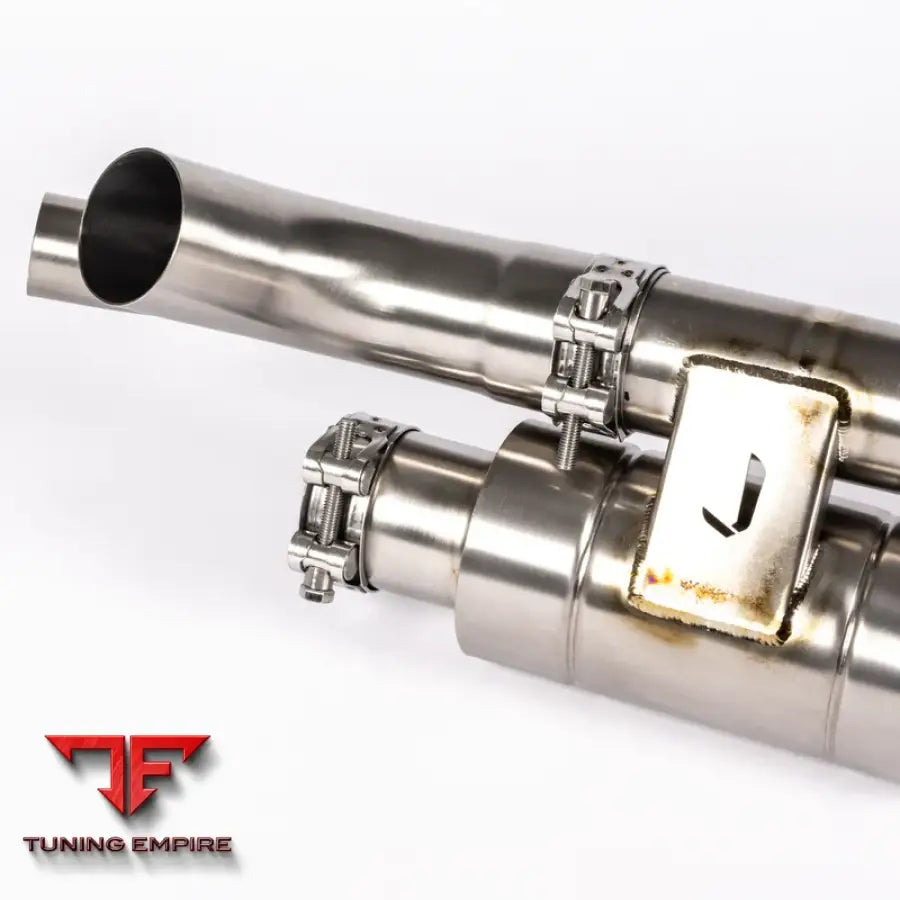 JCR PORSCHE TITANIUM CENTRE (SILENCED) EXHAUST SYSTEM