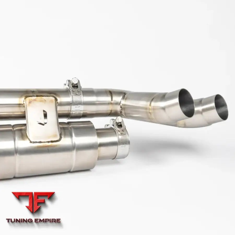 JCR PORSCHE TITANIUM CENTRE (SILENCED) (TURBO S EXCLUSIVE) EXHAUST SYSTEM