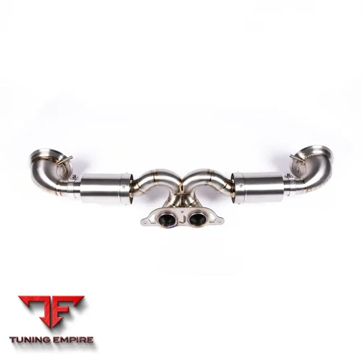 JCR PORSCHE 992.2 GT3 - TITANIUM RACE PIPE (SILENCED) EXHAUST SYSTEM