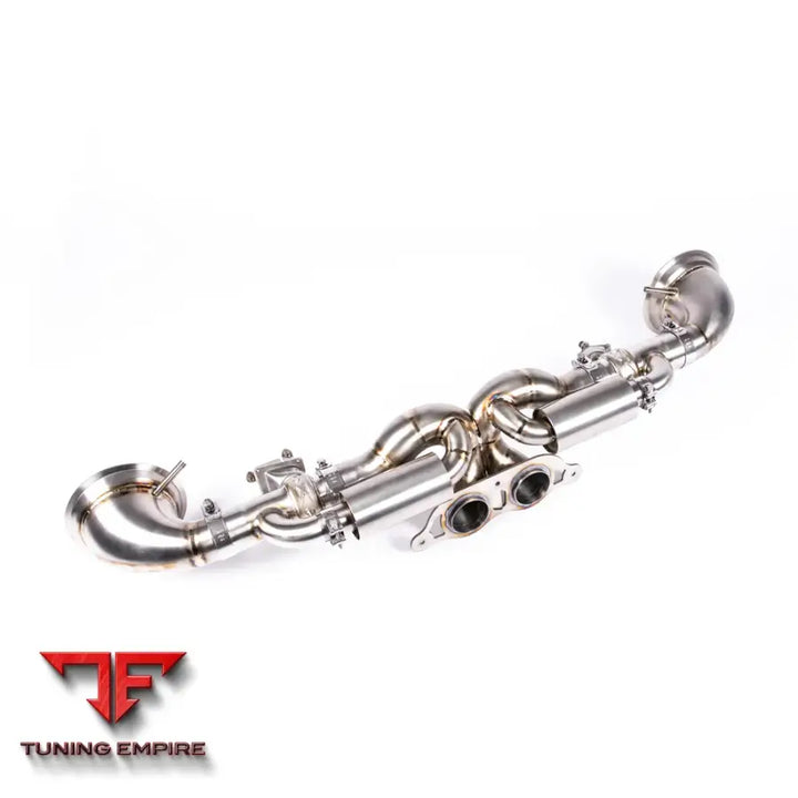 JCR PORSCHE 992.2 GT3 - TITANIUM RACE PIPE (VALVED) EXHAUST SYSTEM