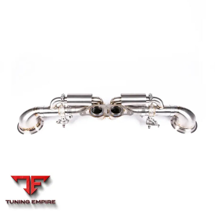JCR PORSCHE 992.2 GT3 - TITANIUM RACE PIPE (VALVED) EXHAUST SYSTEM