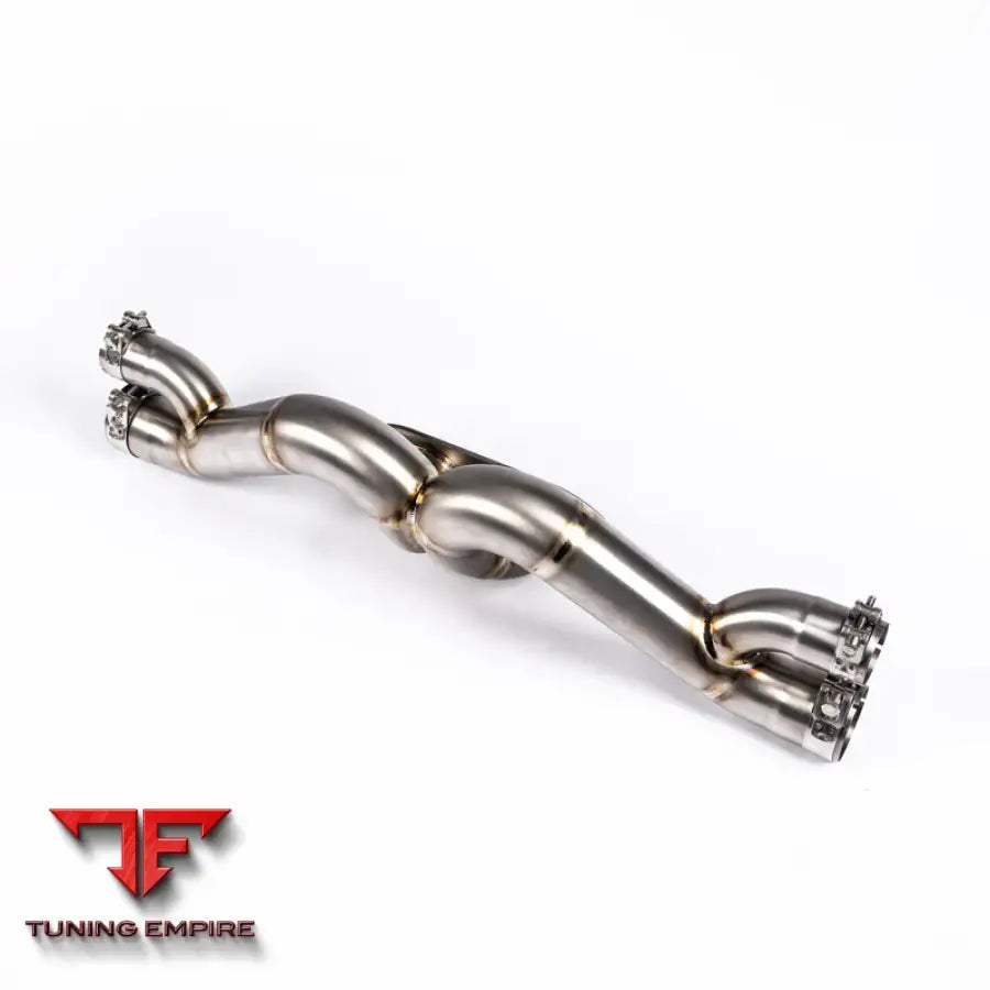 JCR PORSCHE 997.1 GT3 / RS TITANIUM CENTRE BYPASS (SUPERLIGHT) EXHAUST SYSTEM