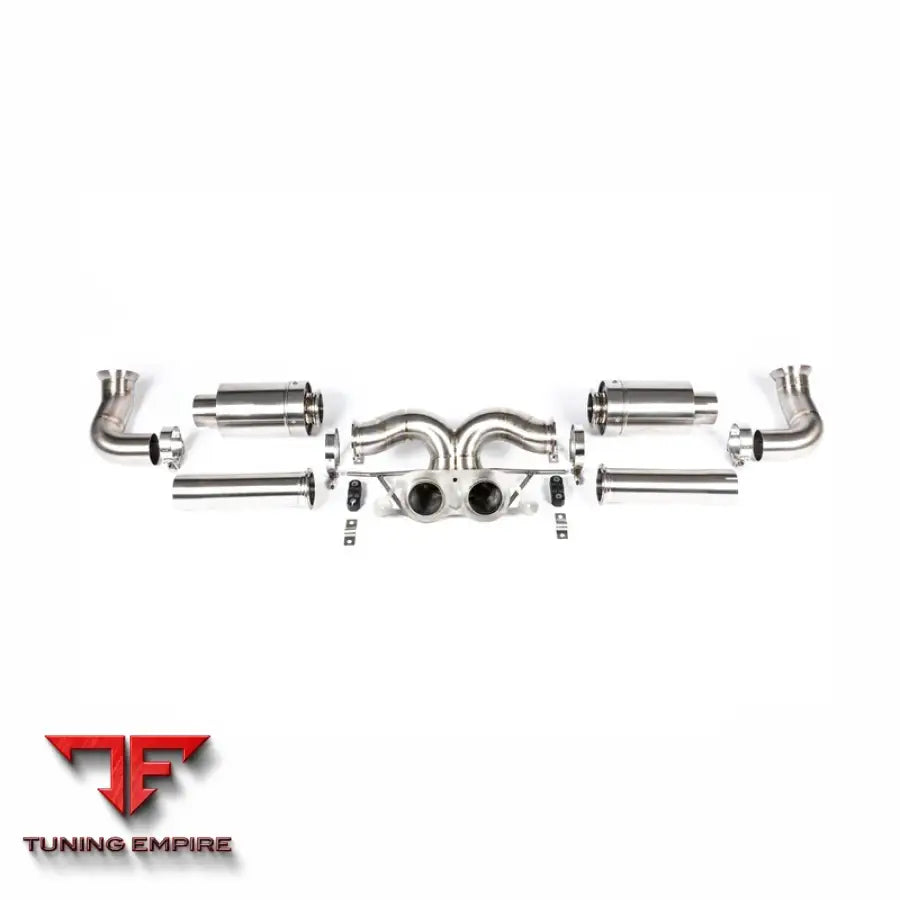 JCR PORSCHE 997.1 GT3 / RS TITANIUM SUPERLIGHT RACE PIPE (FULL KIT) EXHAUST SYSTEM
