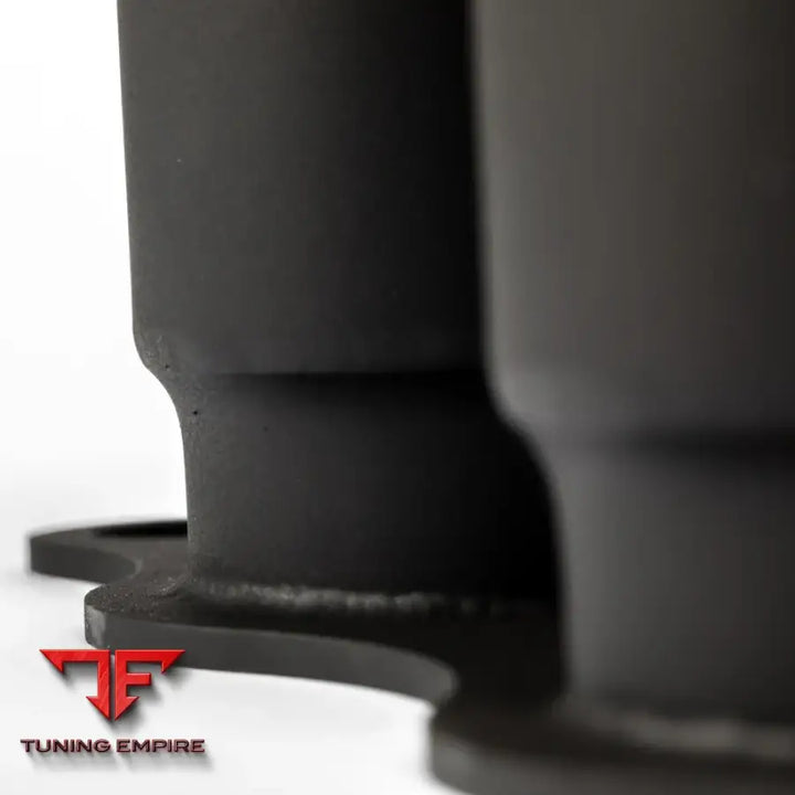 JCR PORSCHE TITANIUM EXHAUST TIPS (STRAIGHT - BLACK COATED)