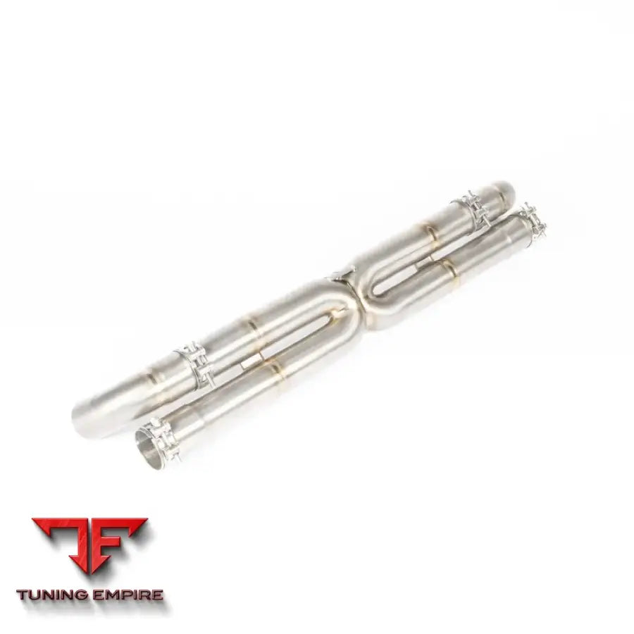 JCR PORSCHE TITANIUM CENTRE (NON SILENCED) EXHAUST SYSTEM