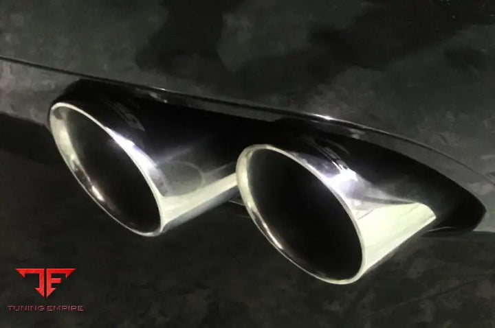 KREISSIEG BENTLEY CONTINENTAL GT STAINLESS FLOATING CURL TAIL ＆ SAND BLAST “KSG” LOGO MARK WITH FIRST CAT-BACK F1 SOUND