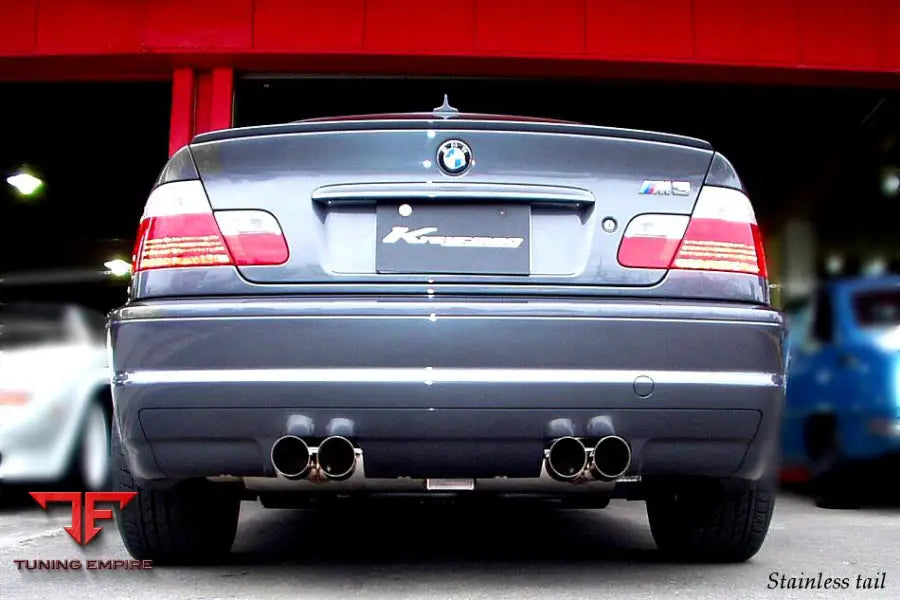 KREISSIEG BMW E46 M3 CAT-BACK F1 SOUND VALVETRONIC EXHAUST SYSTEM