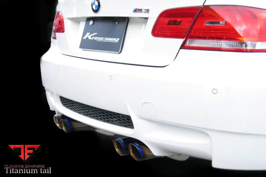 KREISSIEG BMW E92 M3 CAT-BACK F1 SOUND VALVETRONIC EXHAUST SYSTEM