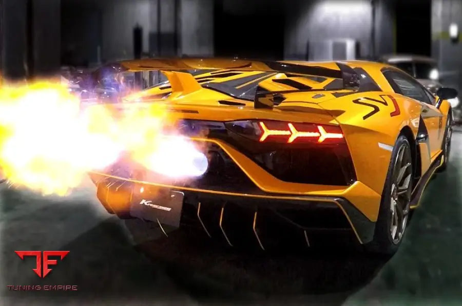 KREISSIEG LAMBORGHINI AVENTADOR SVJ EXHAUST MUFFLER F1 SOUND VALVETRONIC EXHAUST SYSTEM SUPER HOWLING