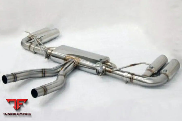 KREISSIEG Porsche 955 Cayenne Stainless Billet floating curl tail & sand blast “Ksg” logo mark with Cat-back F1 Sound