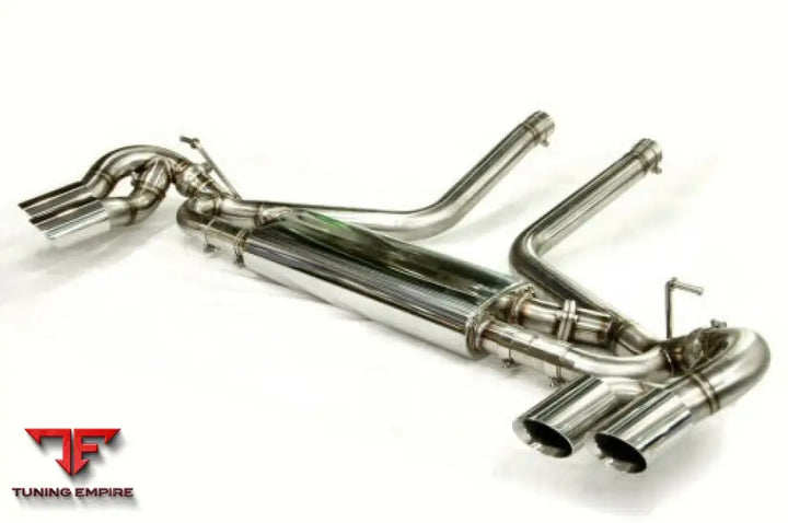 KREISSIEG PORSCHE 957 CAYENNE TITANIUM FLOATING CURL TAIL &amp; SAND BLAST “KSG” LOGO MARK WITH F1 SOUND EXHAUST SYSTEM WONDER WOLF