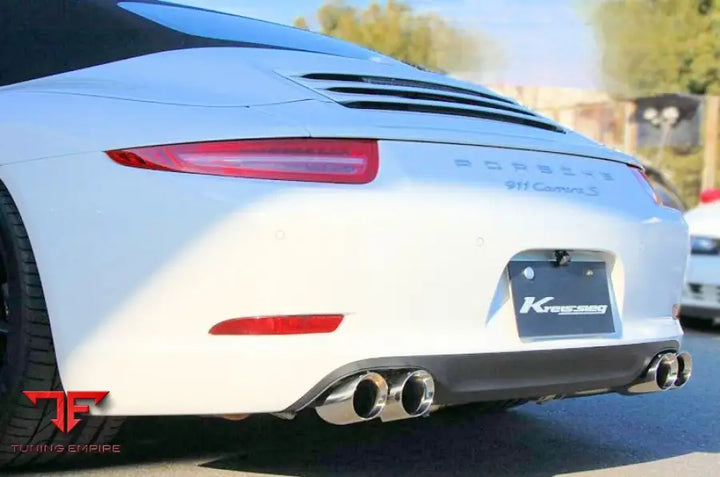 KREISSIEG PORSCHE 991 CARRERA FIRST CAT-BACK F1 SOUND VALVETRONIC EXHAUST SYSTEM