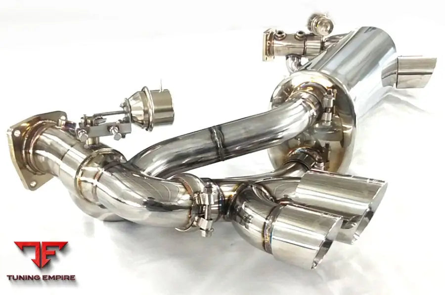 KREISSIEG PORSCHE 996 GT2 EXHAUST HEADERS-BACK F1 SOUND VALVETRONIC EXHAUST SYSTEM