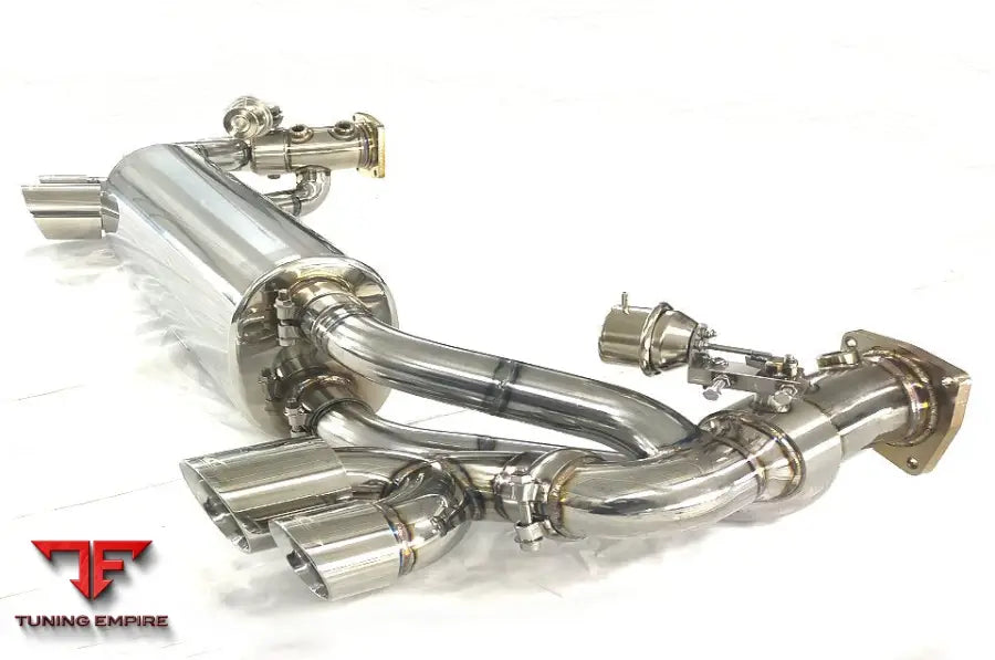 KREISSIEG PORSCHE 996 GT2 EXHAUST HEADERS-BACK F1 SOUND VALVETRONIC EXHAUST SYSTEM