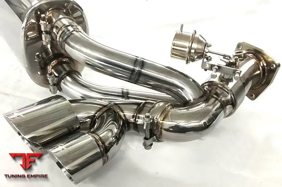 KREISSIEG PORSCHE 996 TURBO EXHAUST HEADERS-BACK F1 SOUND VALVETRONIC EXHAUST SYSTEM VER.3