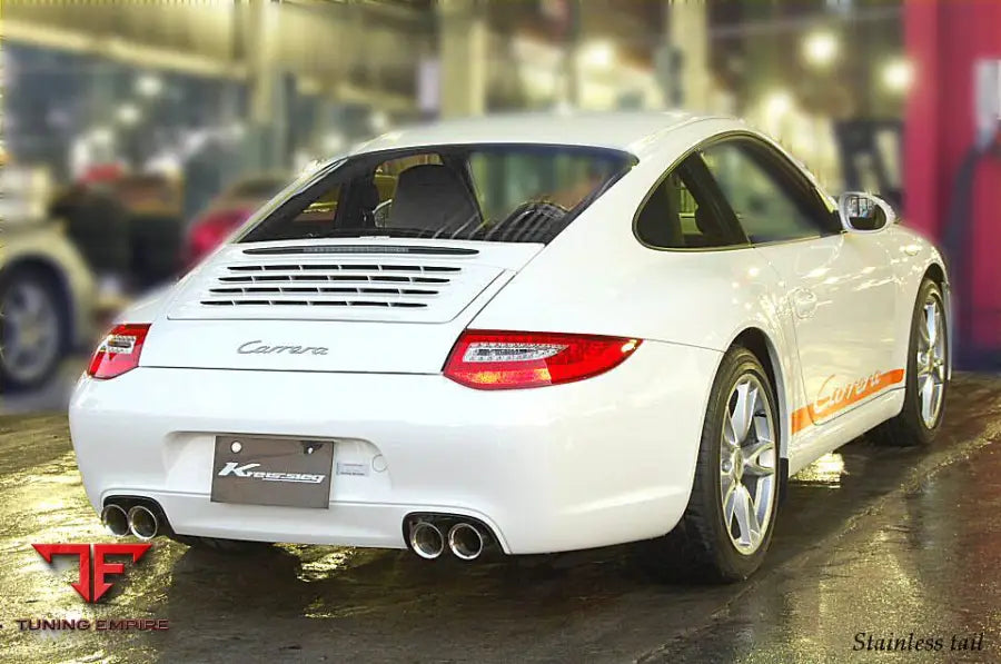 KREISSIEG PORSCHE 997 CARRERA CAT-BACK F1 SOUND VALVETRONIC EXHAUST SYSTEM