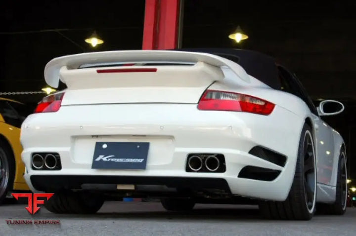 KREISSIEG PORSCHE 997 TURBO HEADERS-BACK F1 SOUND VALVETRONIC EXHAUST SYSTEM