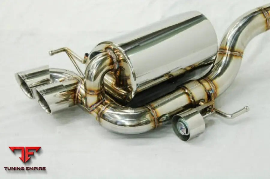 KREISSIEG TITANIUM FLOATING CURL TAIL ＆ SAND BLAST “KSG” LOGO MARK WITH CAT-BACK F1 SOUND VALVETRONIC EXHAUST SYSTEM