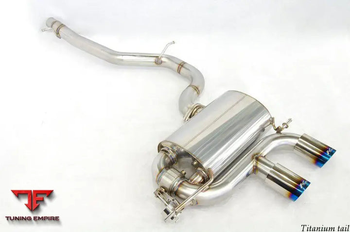 KREISSIEG VW GOLF R32 CAT-BACK F1 SOUND VALVETRONIC EXHAUST SYSTEM