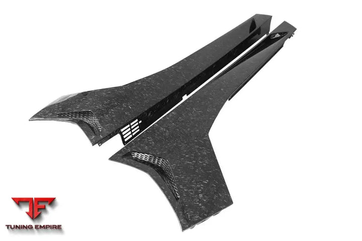 Lamborghini Aventador LP700 & LP740 Coupe & Roadster Oem Style Carbon Fiber Side Skirts BSD