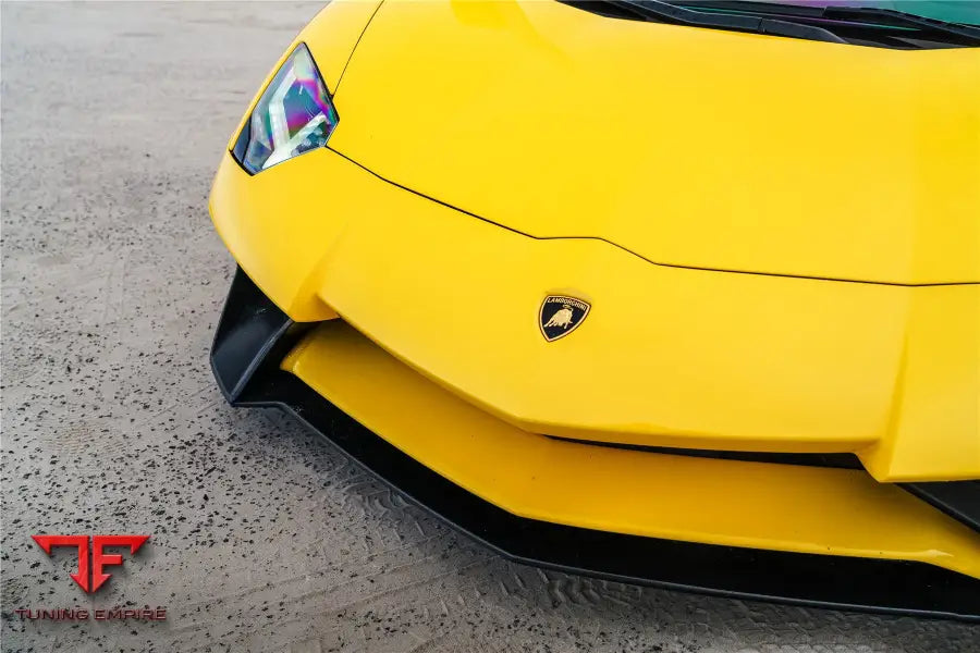 Lamborghini Aventador Lp700 @ Lp740 Coupe & Roadster Sv Style Front Bumper Bsd