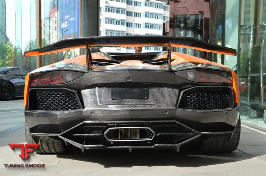 Lamborghini Aventador Lp700 Lp740 Couperoadster Dc Style Carbon Fiber Rear Diffuser Bsd