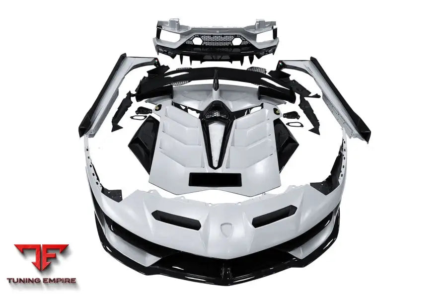 Lamborghini Aventador Lp700 @ Lp740 $ Lp750 Svj Coupe & Roadster Style Part Dry Carbon Fiber Aero