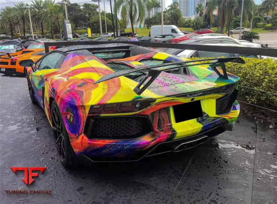 Lamborghini Aventador Lp700 $ Lp750 Lp740 Lp720 Lp780 Coupe & Roadster Vtc Style Trunk Spoiler Bsd
