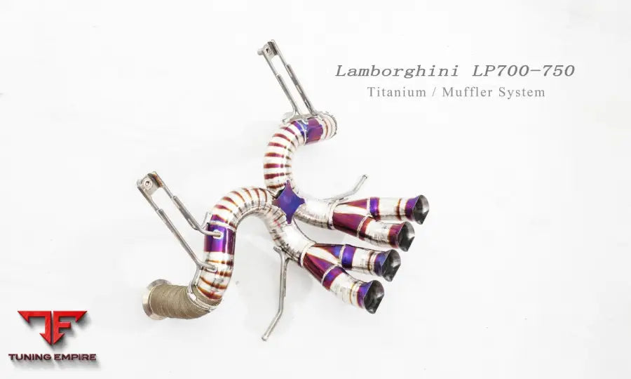 Lamborghini Aventador Lp750-4 Titanium Exhaust System