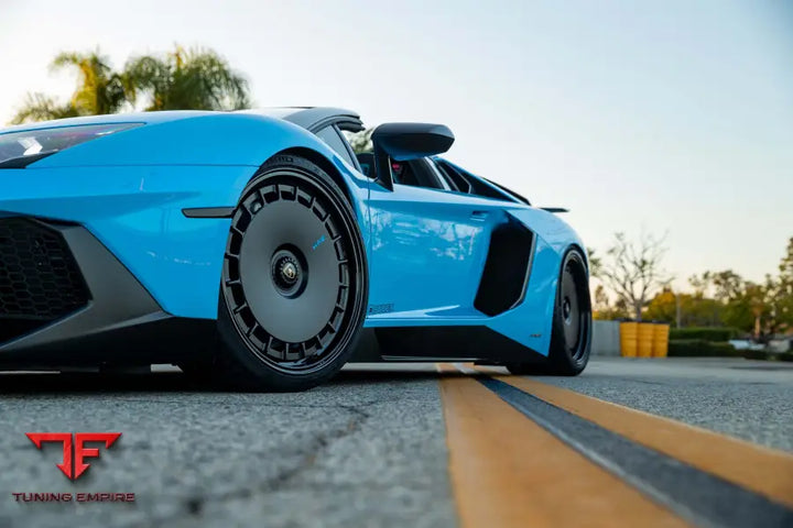 LAMBORGHINI AVENTADOR SV FORGED WHEELS AND EXHAUST SYSTEM