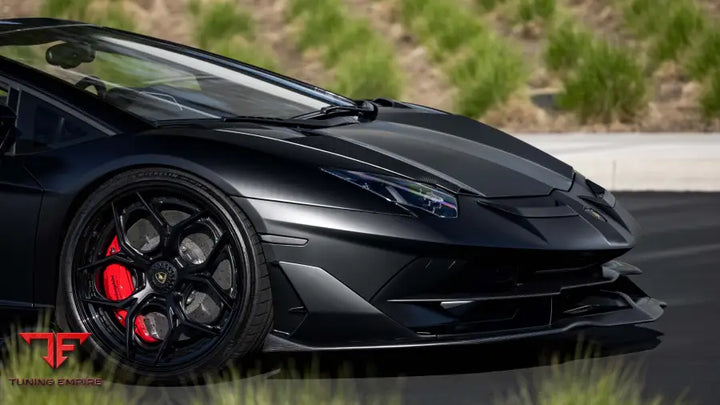 LAMBORGHINI AVENTADOR SVJ FORGED WHEELS AND EXHAUST SYSTEM