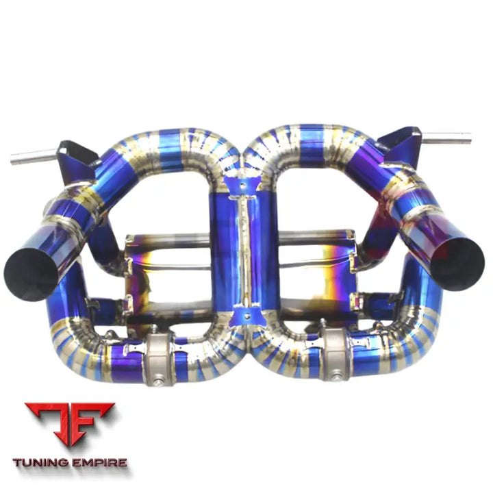 LAMBORGHINI AVENTADOR SVJ RACING CATBACK TITANIUM EXHAUST PIPES 2011-2019