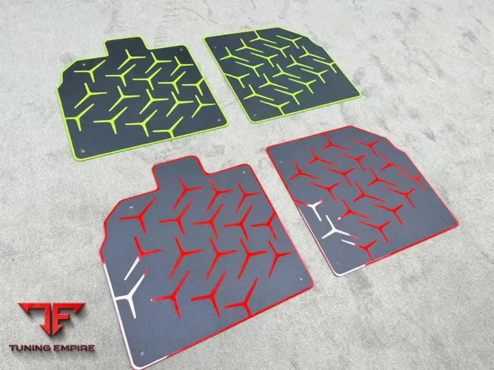 LAMBORGHINI AVENTADOR SVJ STYLE CUSTOM SEATS & FLOOR MATS