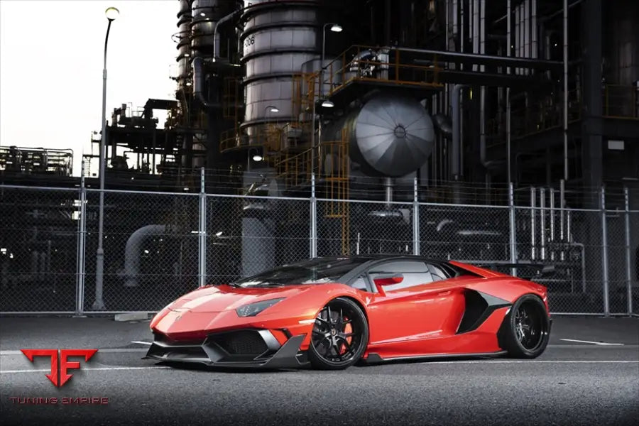 LAMBORGHINI AVENTADOR WIDE BODY KIT WITH WHEEL